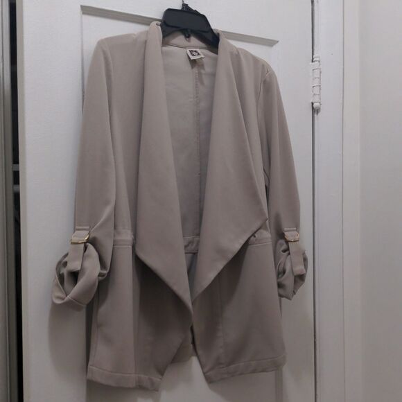 Anne Klein Tan Color Size Small Open Cardigan - Picture 3 of 5